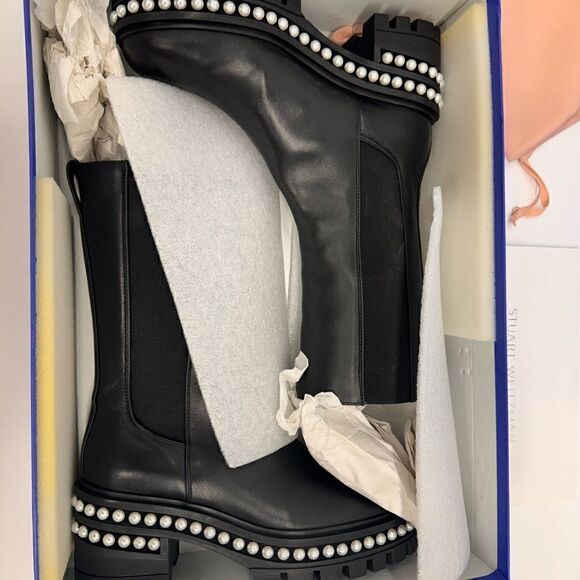 Stuart Weitzman Soho Pearl Chelsea Bootie 5 b - Picture 13 of 13